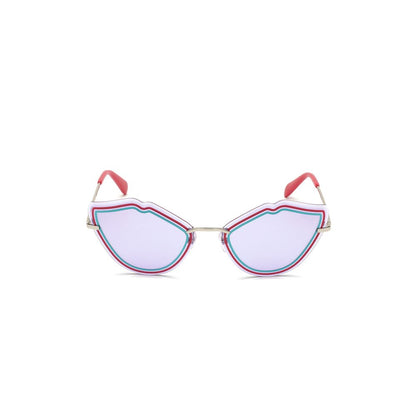 Gray Metal Sunglasses