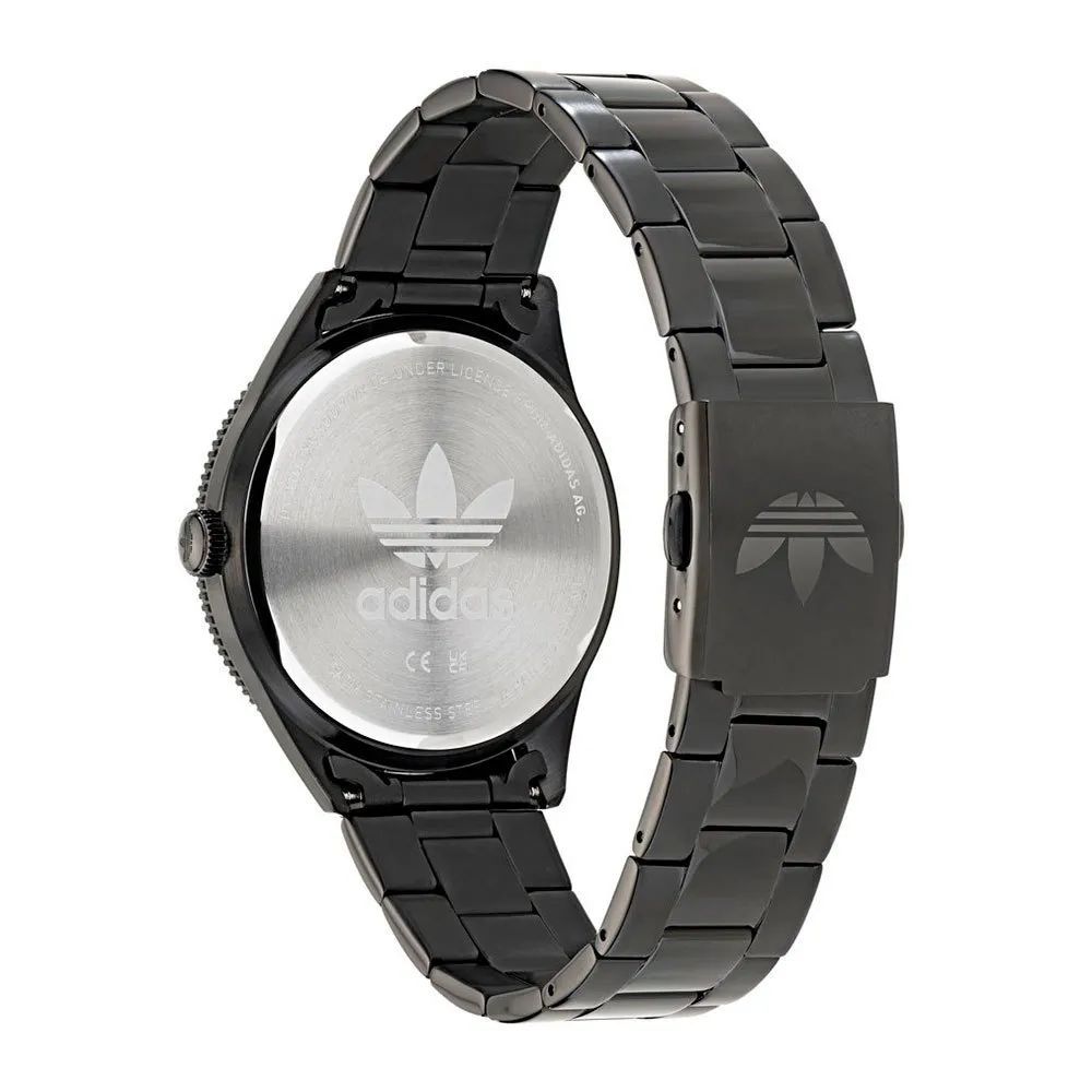 Black Stainless Steel Dress Watch