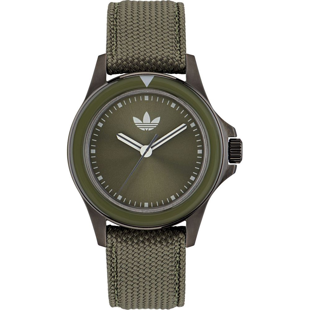 Green Fabric Watch