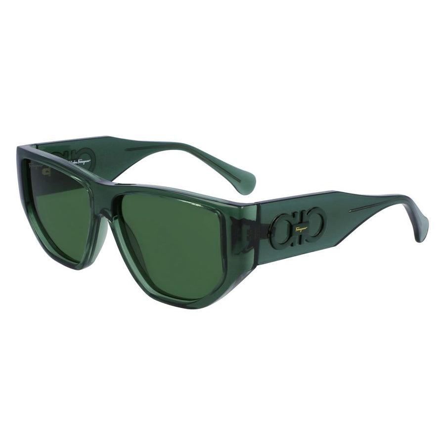 Green Injected Sunglasses