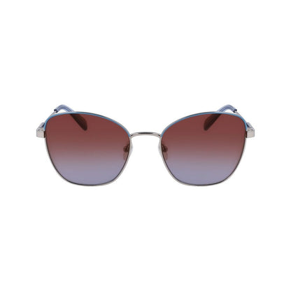 Gray Metal Sunglasses
