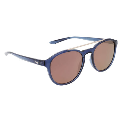 Blue Injected Sunglasses