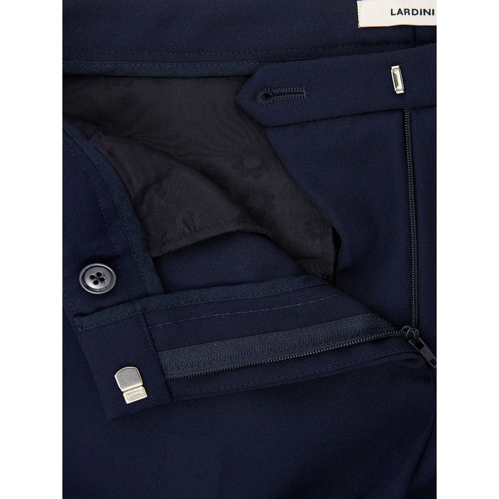 Blue Wool Dress Pants