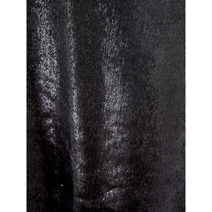 Black Polyester Cocktail Dress