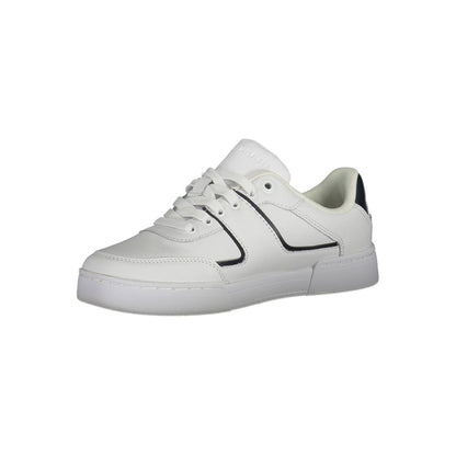 White Leather Women Sneaker