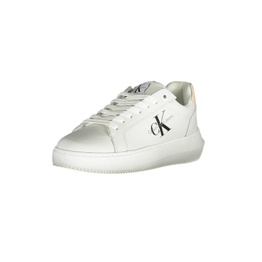 White Leather Women Sneaker