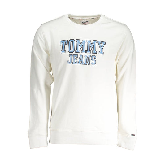 White Cotton Men Sweater