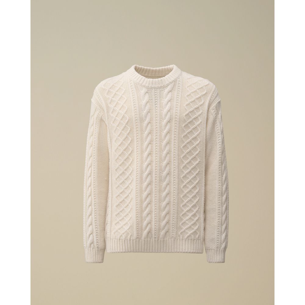 White Wool Sweater