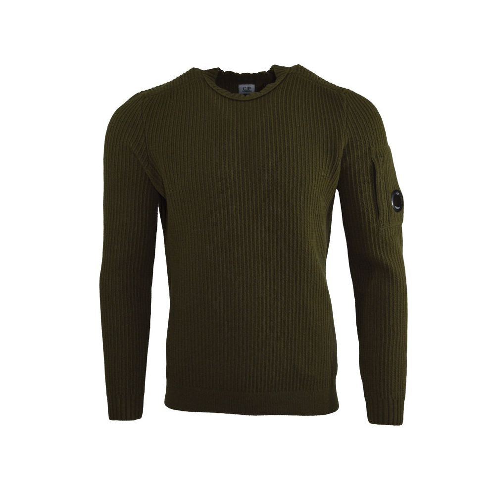 Green Wool Sweater