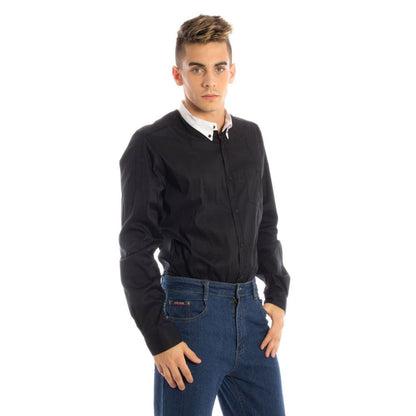 Black Cotton Shirt