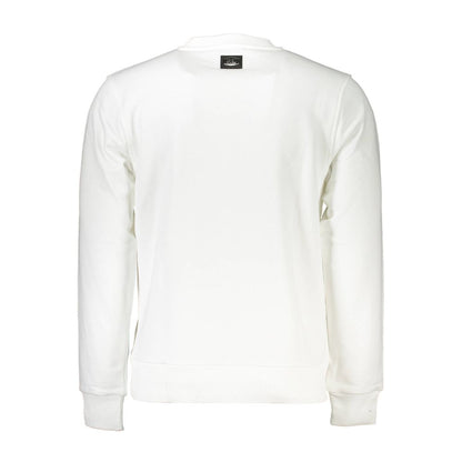 White Cotton Men Sweater