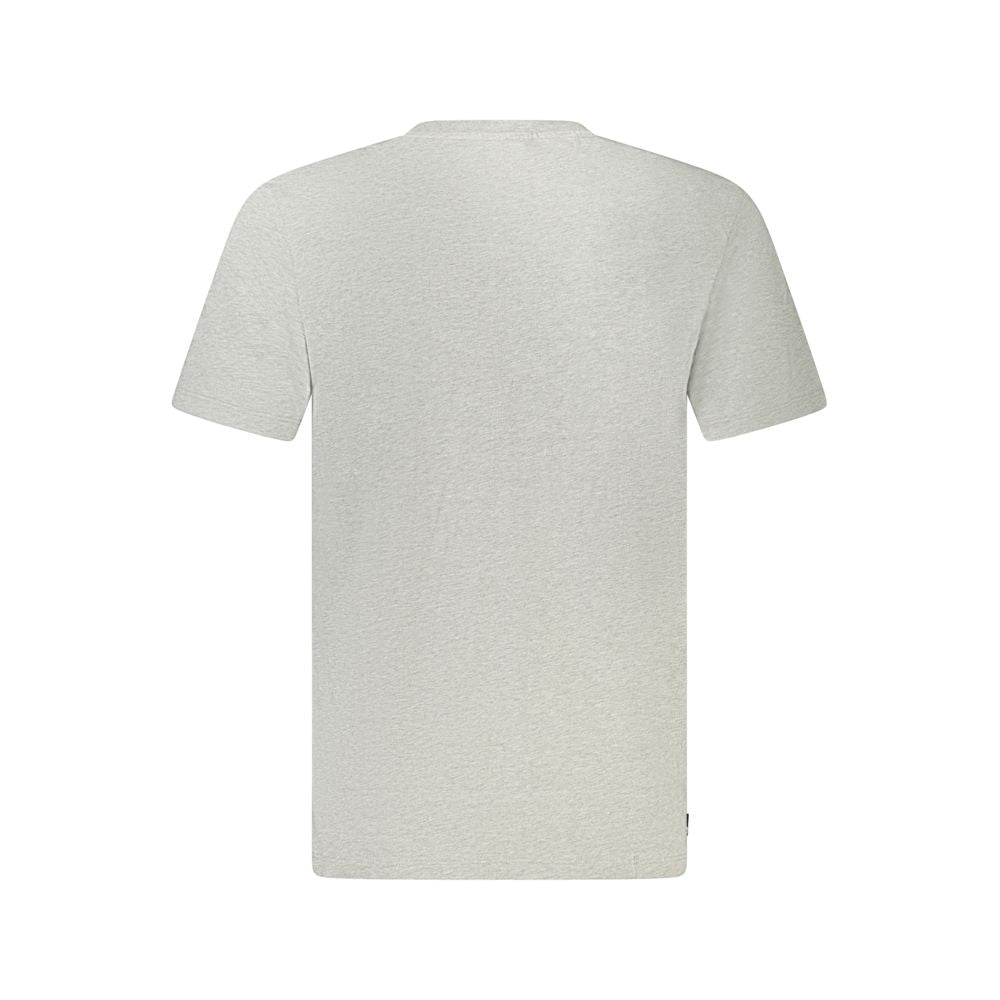 Gray Cotton T-Shirt