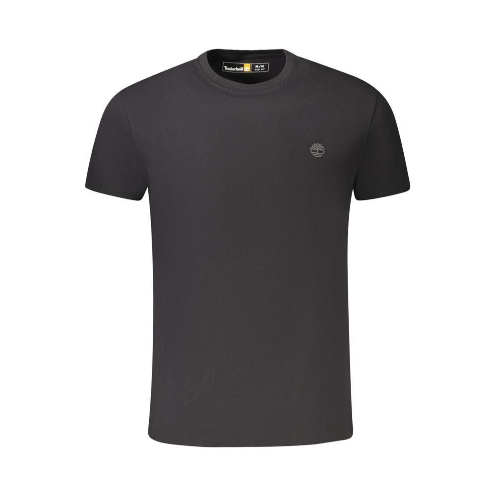 Black Cotton T-Shirt