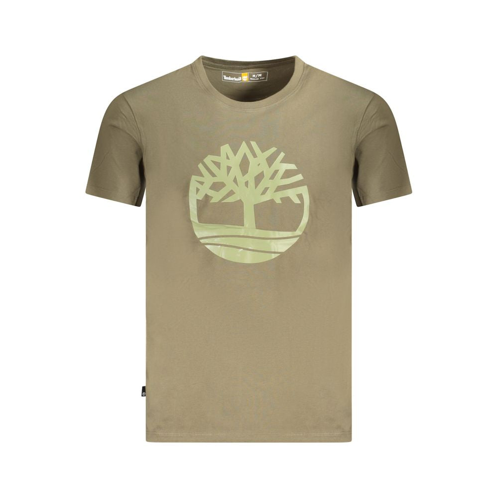 Green Cotton T-Shirt