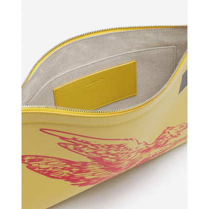 Yellow Leather Wallet