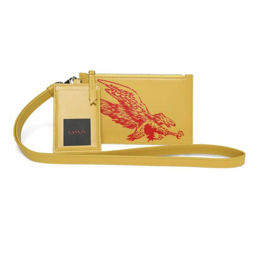 Yellow Leather Wallet