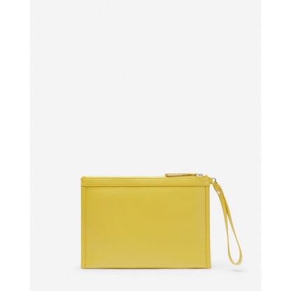 Yellow Leather Wallet