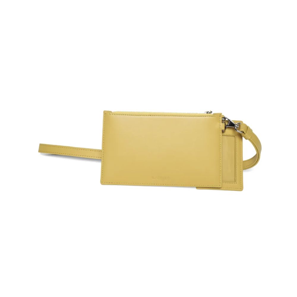 Yellow Leather Wallet