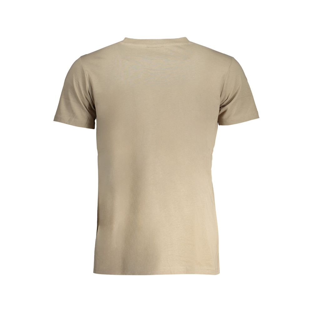 Beige Cotton T-Shirt