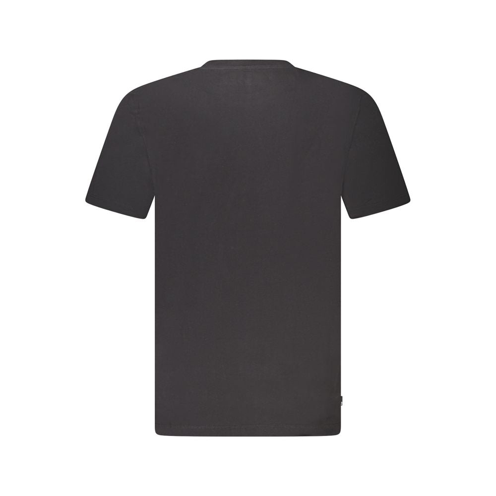 Black Cotton T-Shirt