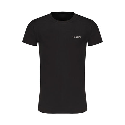 Black Cotton T-Shirt