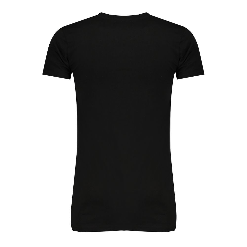 Black Cotton T-Shirt