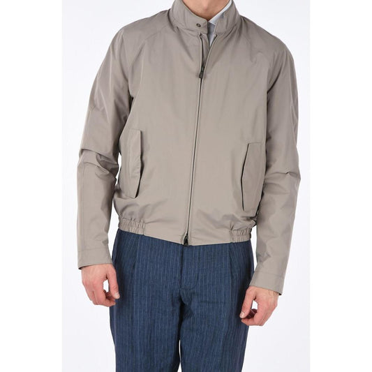 Beige Polyester Jacket