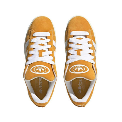 Orange Suede Leather Sneaker