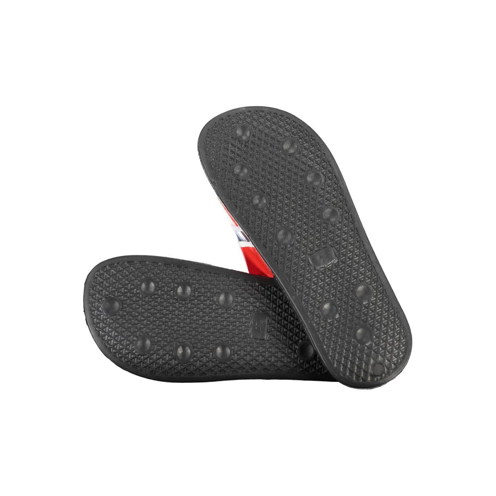 Black Plastic Men Sandal