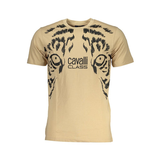 Beige Cotton T-Shirt