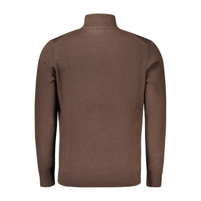 Brown Polyamide Men Sweater