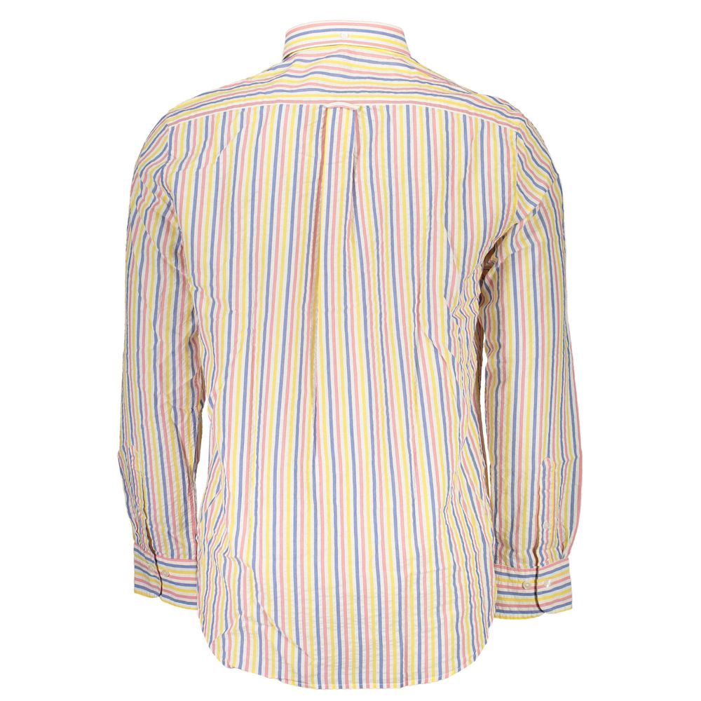 White Cotton Men Shirt