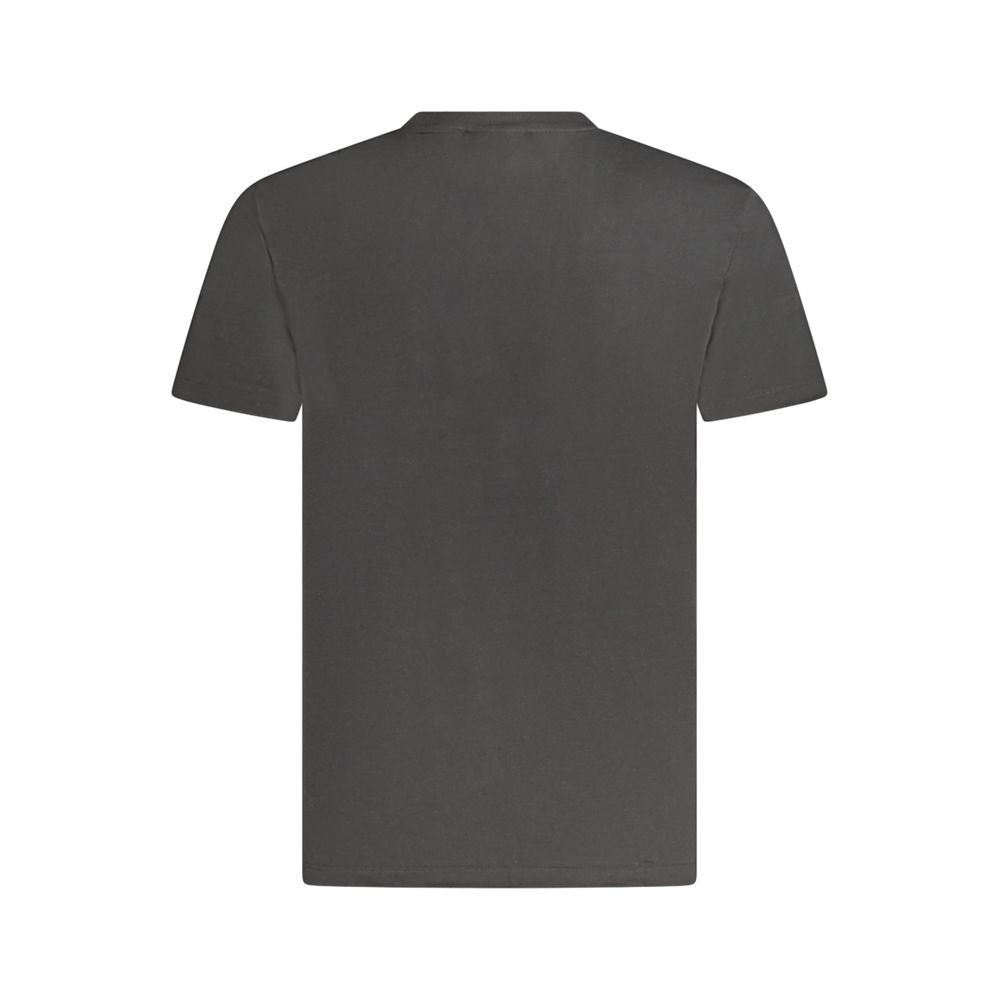 Black Cotton T-Shirt