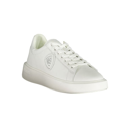 White Leather Men Sneaker