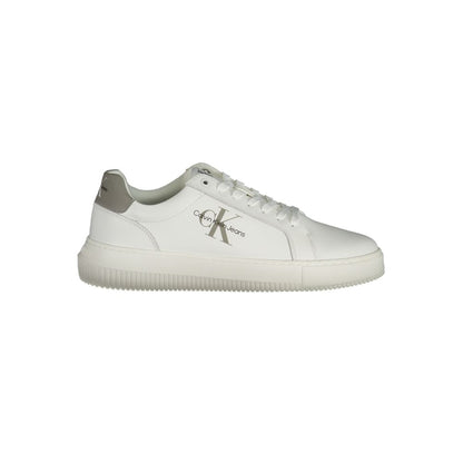 White Leather Men Sneaker