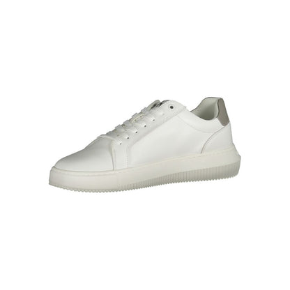 White Leather Men Sneaker