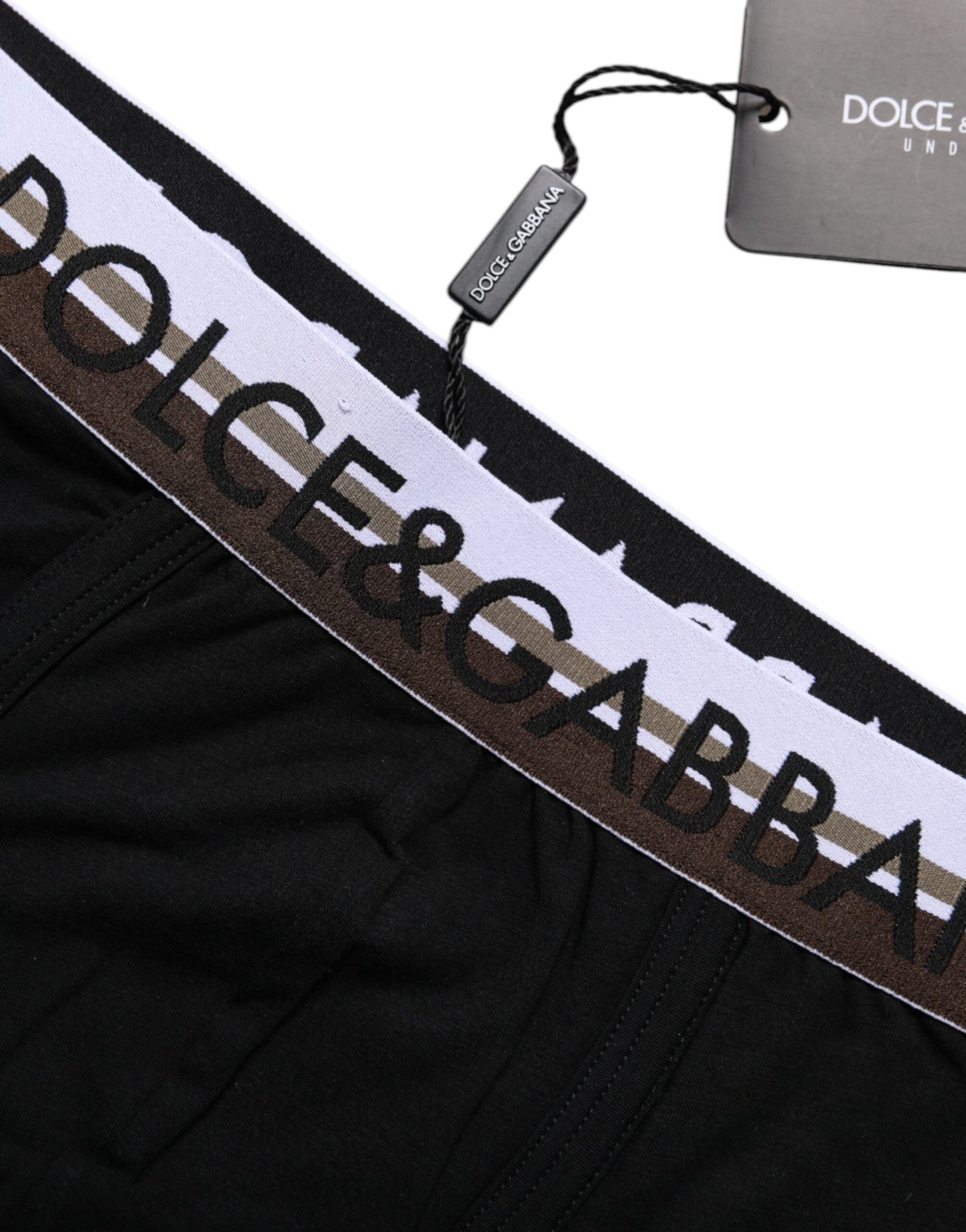 Black Cotton Stretch Regular Boxer Underwear