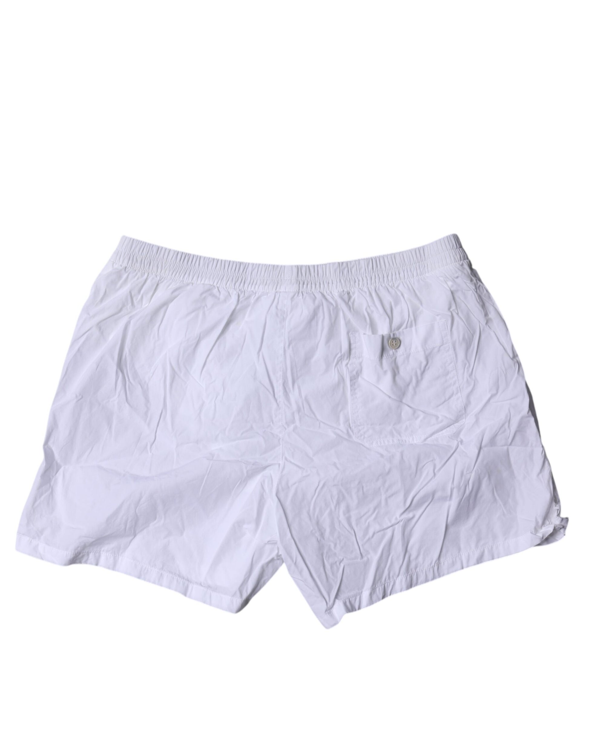 White Cotton Men Boxer Shorts Underwear