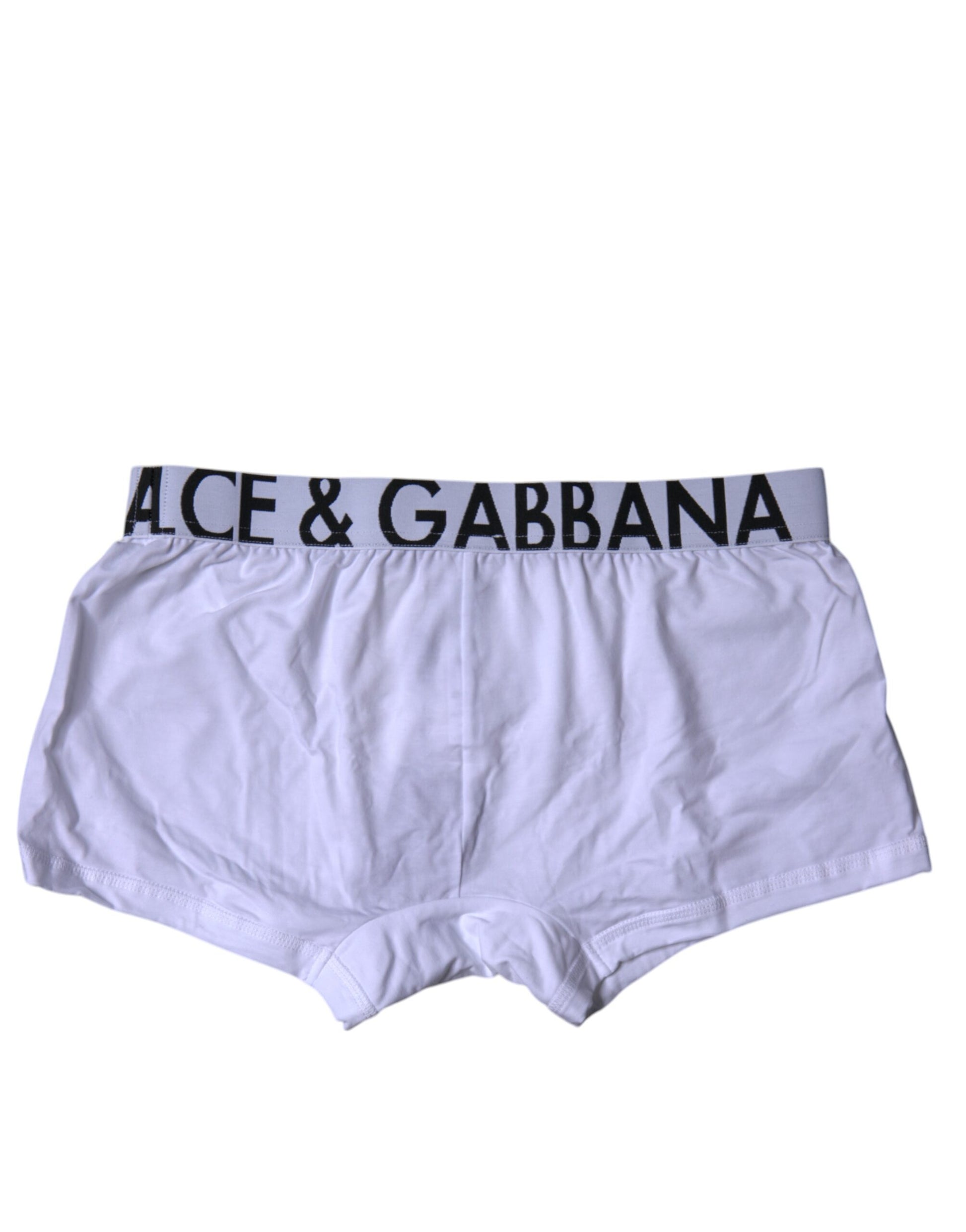 White Cotton Stretch Regular Boxer Underwear