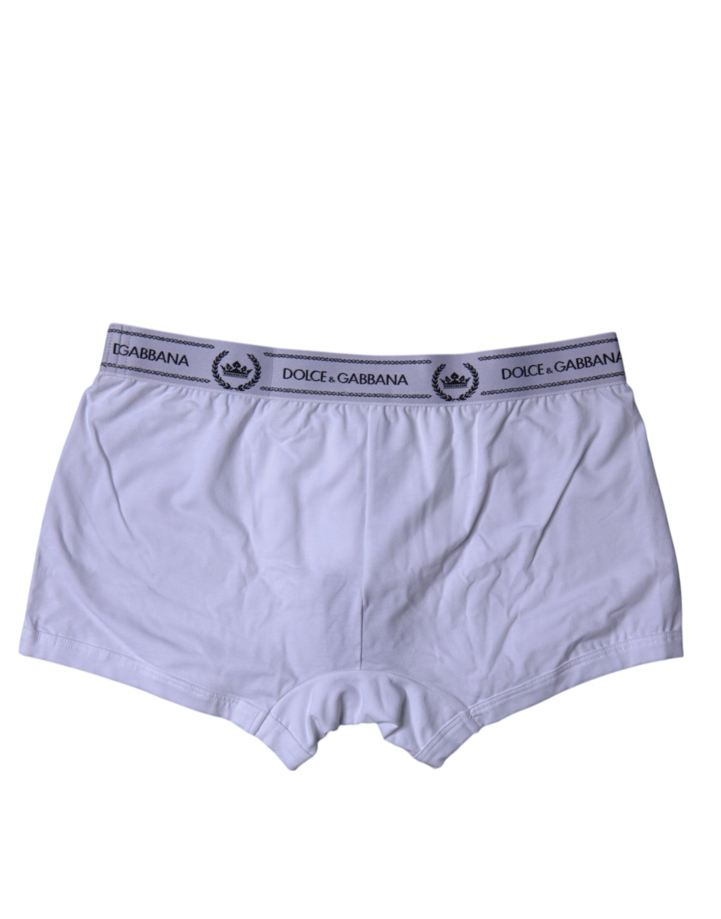 White Cotton Stretch Regular Boxer Underwear