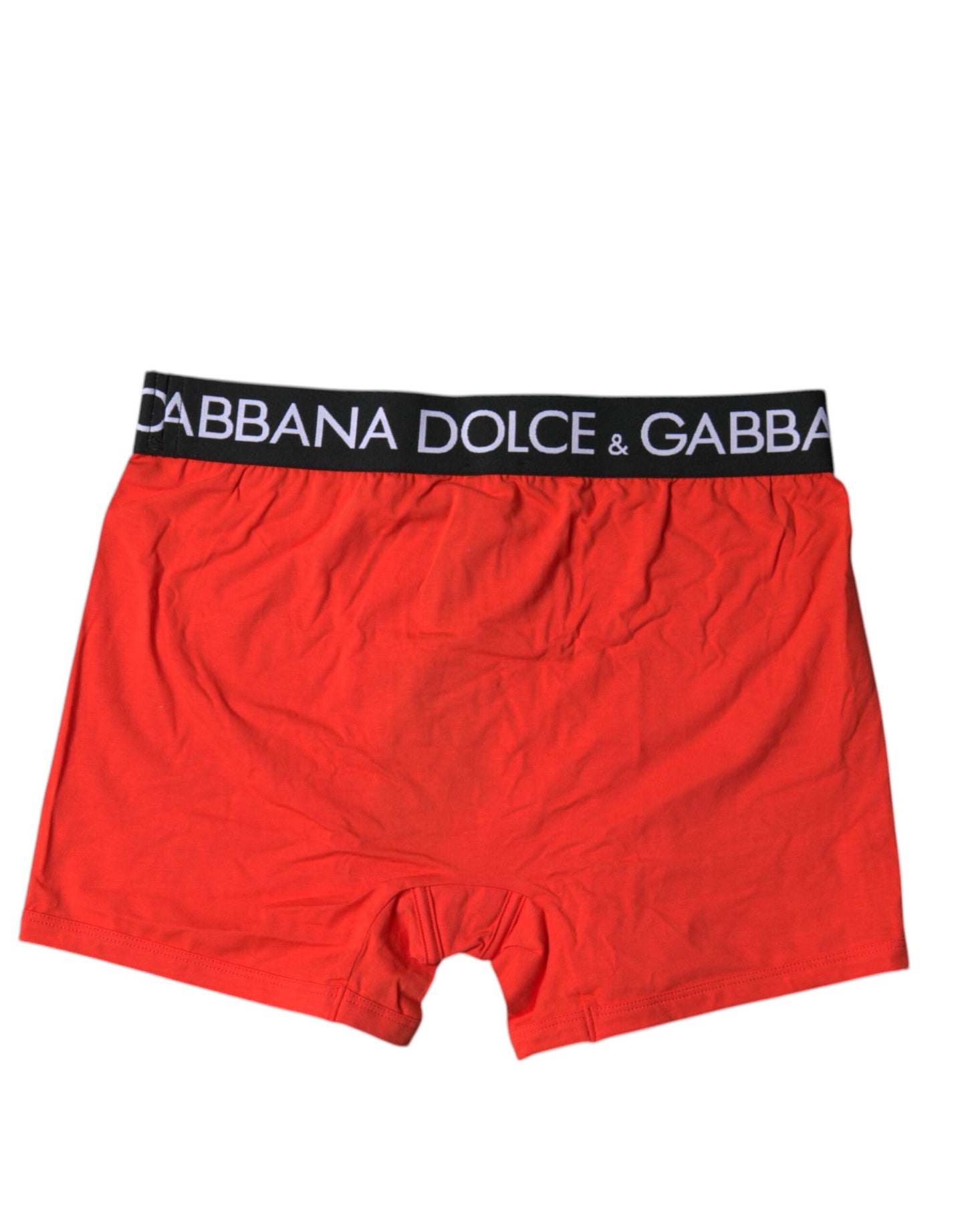 Red Cotton Stretch Men Regular Boxer Underwear