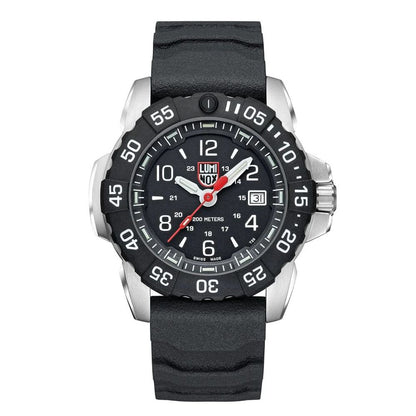 Black Rubber Sport Watch