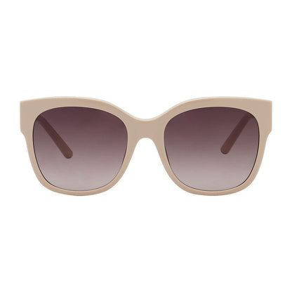 Beige Metal Sunglasses
