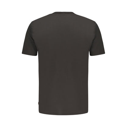 Black Cotton T-Shirt