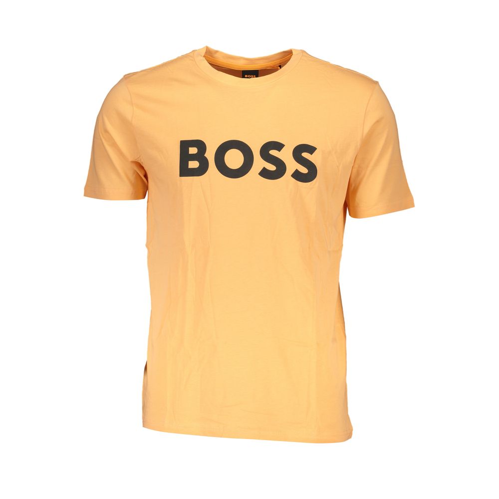 Orange Cotton T-Shirt