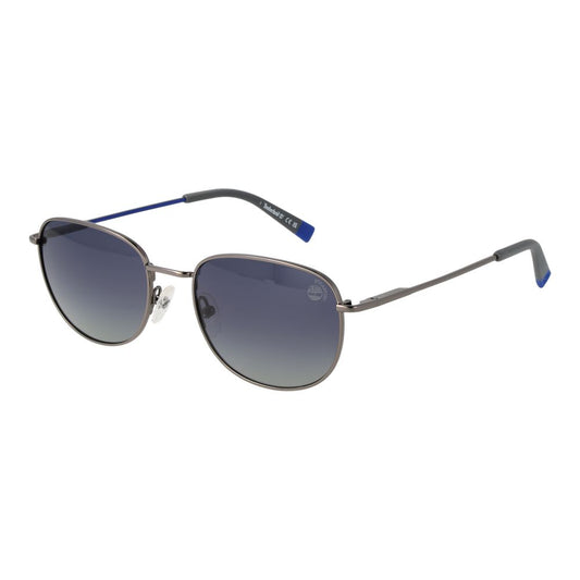 Gray Metal Sunglasses