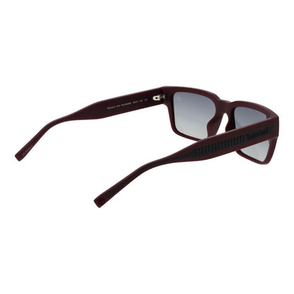 Burgundy Plastic Sunglasses