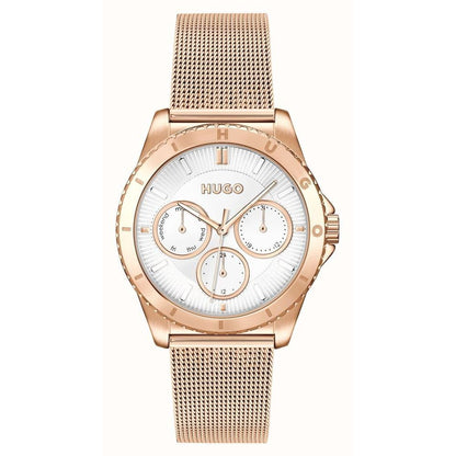 Gold Stainless Steel Dress Watch