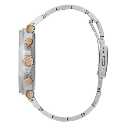 Gray Stainless Steel Dress Watch