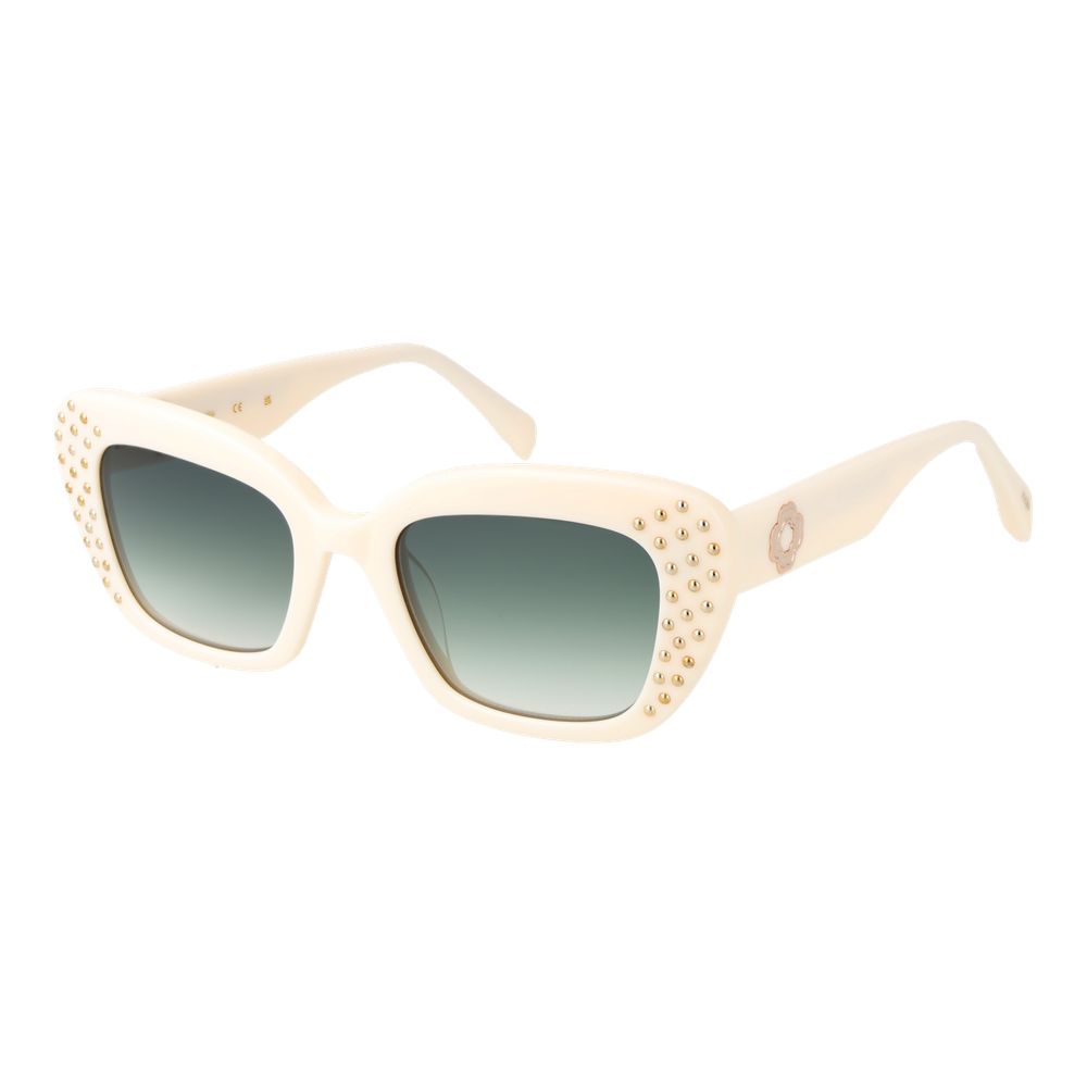 Cream Acetate Sunglasses